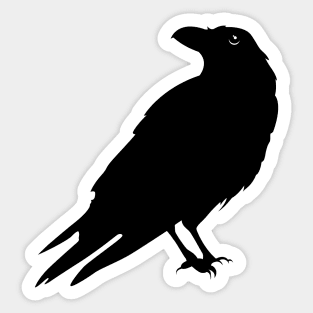 Raven Halloween Sticker